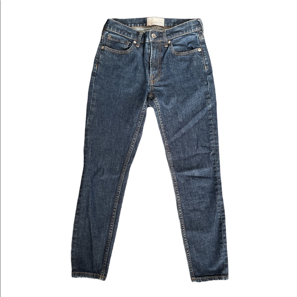 EVERLANE [ANKLE CUTE STRAIGHT MEDIUM WASH DENIM JEANS] || SIZE 25||